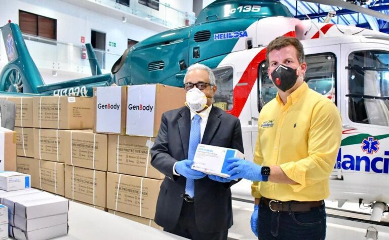 Gonzalo-Alexander-castillo-pte-aeroambulancia-entrega-pruebas-rapidas