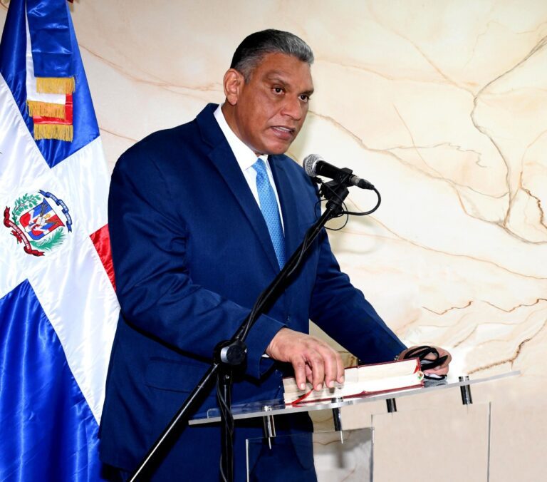 Jesús Vásquez Martínez, ministro de Interior y Policía