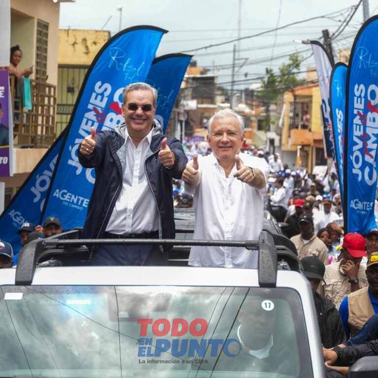 Luis Abinader y Antoio Taveras