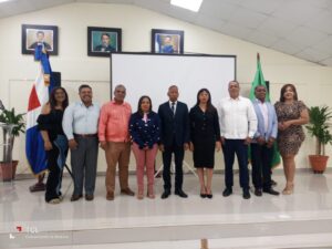 Los representantes de las distintas instituciones gemiable del espectro periodístico de RD.